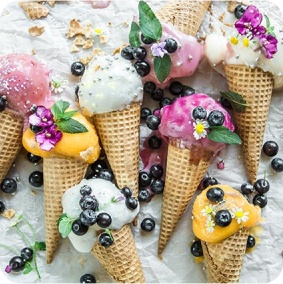 Pack of ice cream